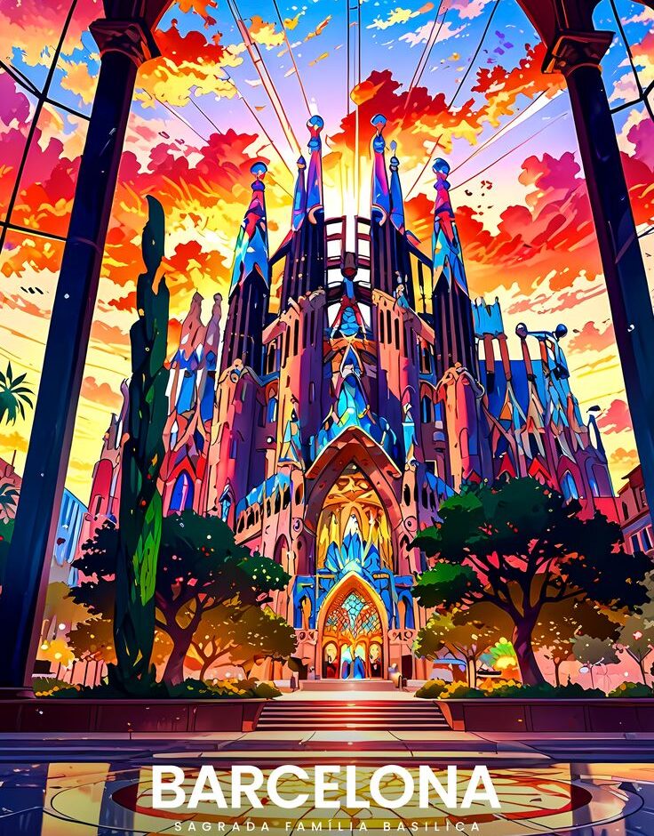Barcelona’s Eternal Masterpiece T-Shirt