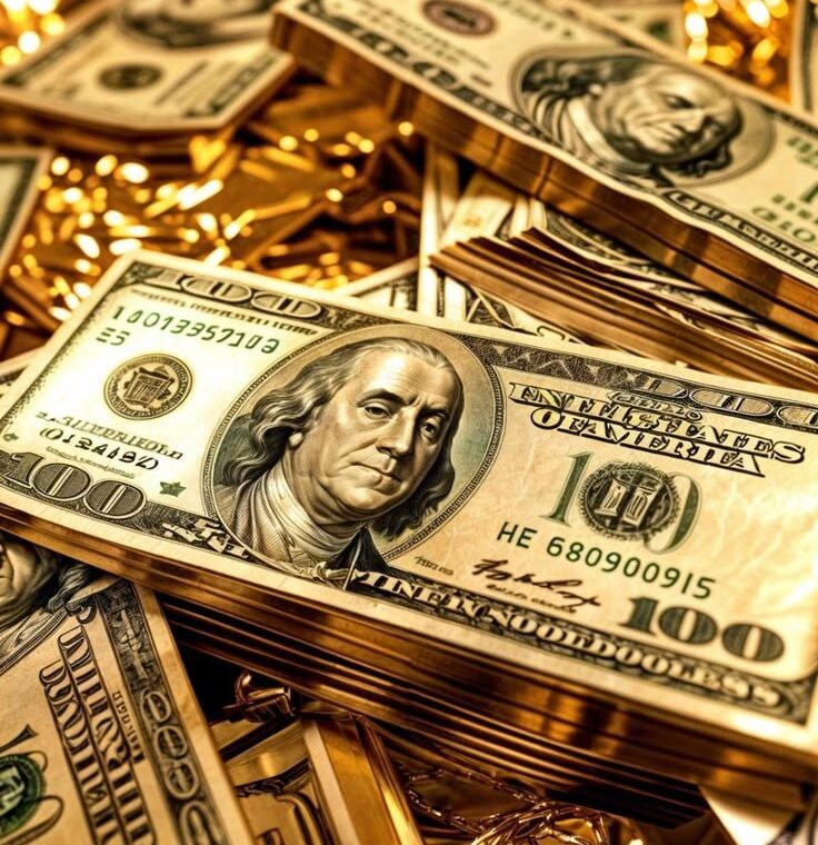 Money Dollar Bills_ Wall Art - Home Decor Money Dollar Bills_ Wall Art - Home Decor